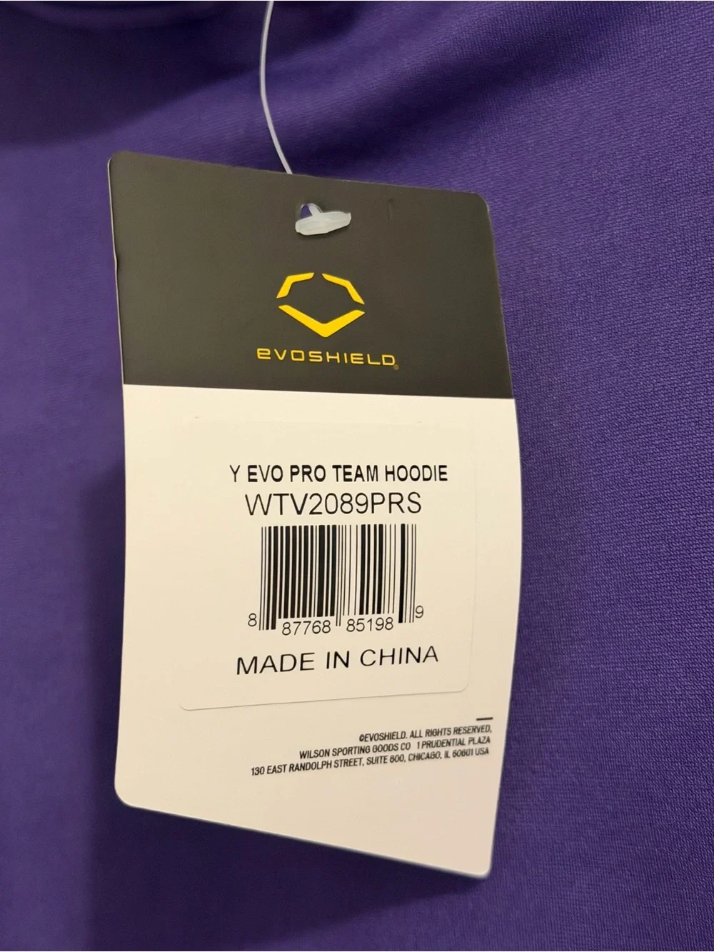 evoshield pro team hoodie